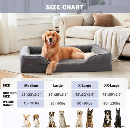 Feeriva™ XL Orthopedic Dog Sofa Bed