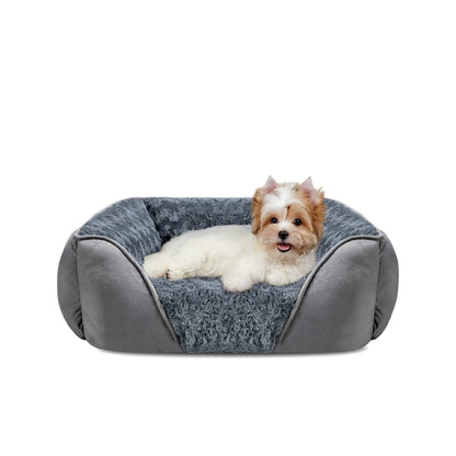 Feeriva™ Orthopedic Dog Bed – Small (20" × 19" × 6")