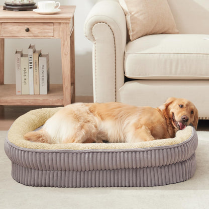 Feeriva™ Oval Orthopedic Dog Sofa Bed