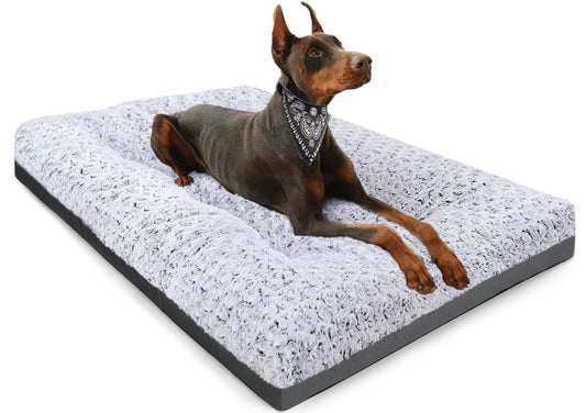 Feeriva™ Deluxe Dog Bed – Large (35" × 23")
