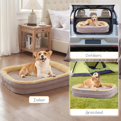 Feeriva™ Oval Orthopedic Dog Sofa Bed