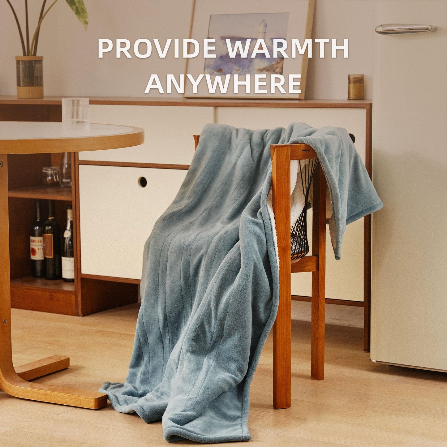 Feeriva™ Electric Heated Blanket – 130 × 160 cm