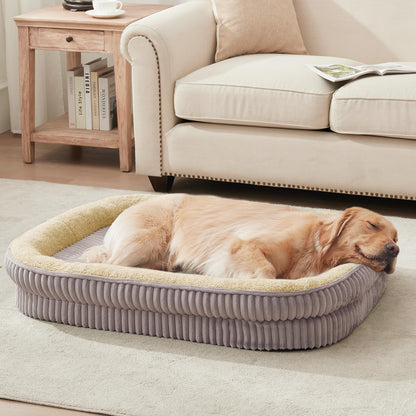 Feeriva™ Oval Orthopedic Dog Sofa Bed