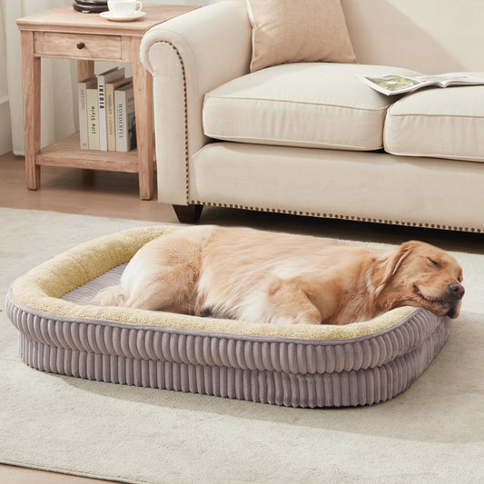 Feeriva™ Oval Orthopedic Dog Sofa Bed