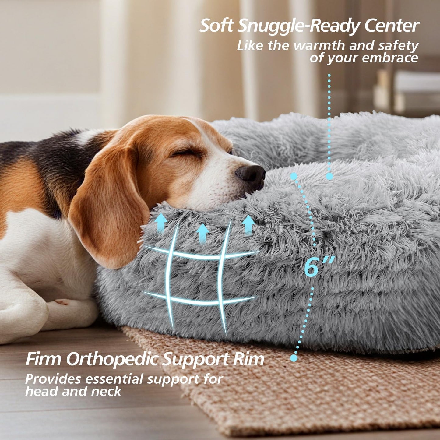 Feeriva™ Donut Cuddler Pet Bed – 20