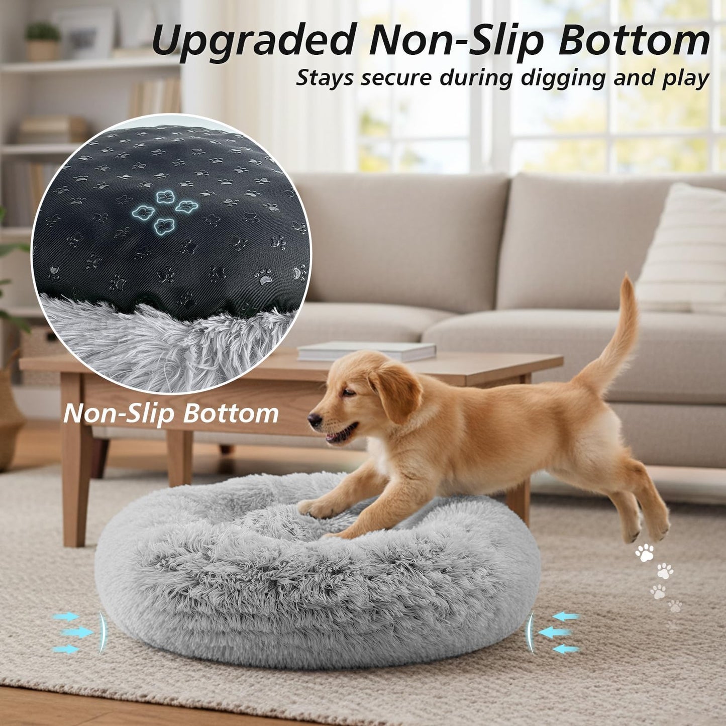 Feeriva™ Donut Cuddler Pet Bed – 20