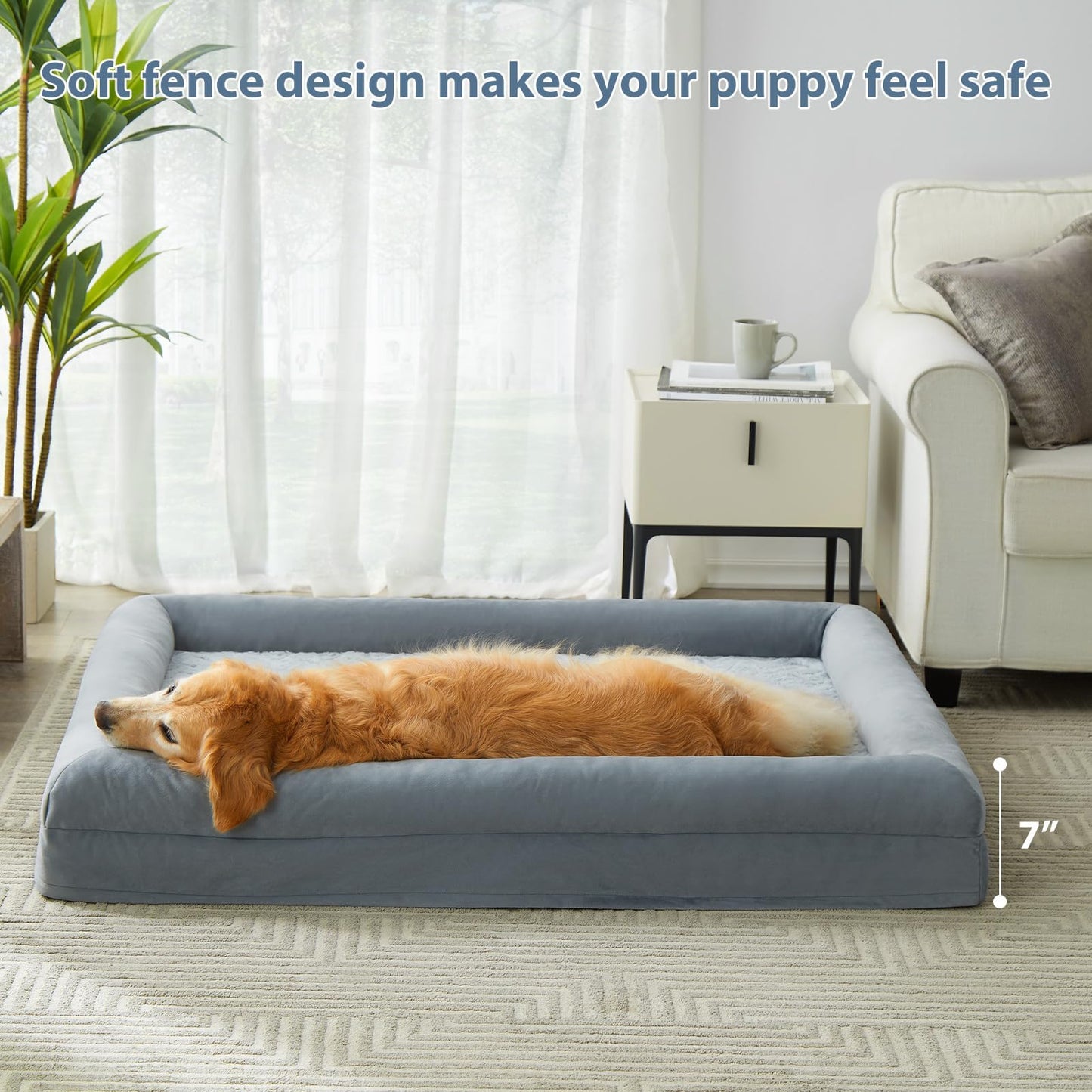 Feeriva™ XL Orthopedic Dog Sofa Bed
